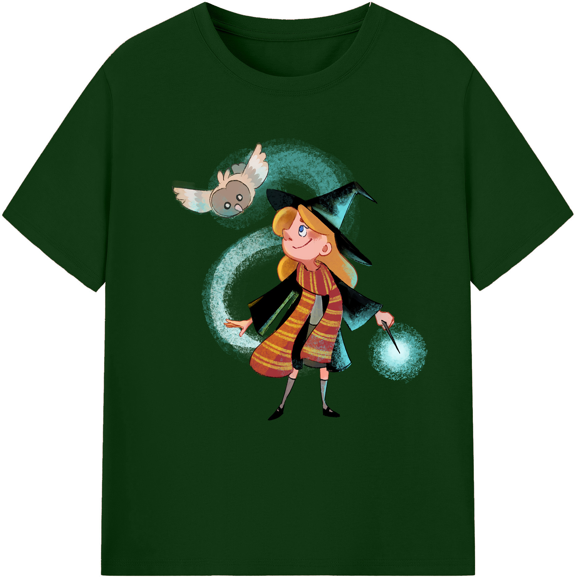 （画像用） Harry Potter ハリー・ポッターシリーズ 綿100％半袖Tシャツ（フロントプリント）